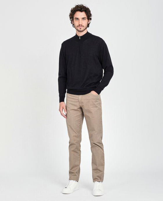 Paul & Shark - Col Zip Summer Wool - LE CAPITAINE D'A BORD