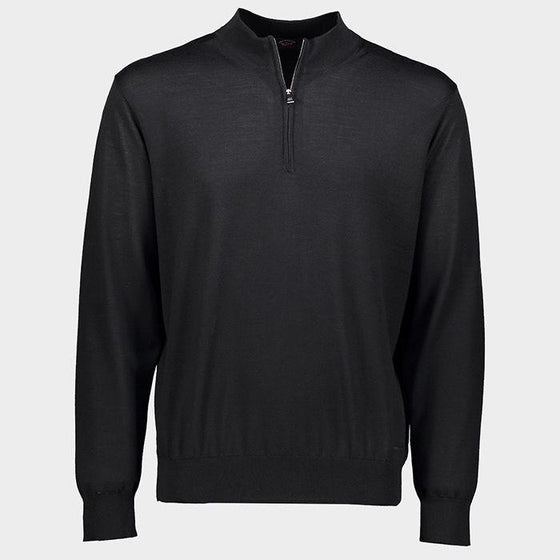 Paul & Shark - Col Zip Summer Wool - LE CAPITAINE D'A BORD