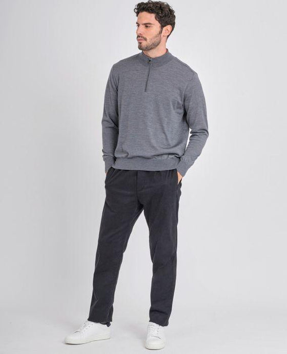 Paul & Shark - Col Zip Summer Wool - LE CAPITAINE D'A BORD