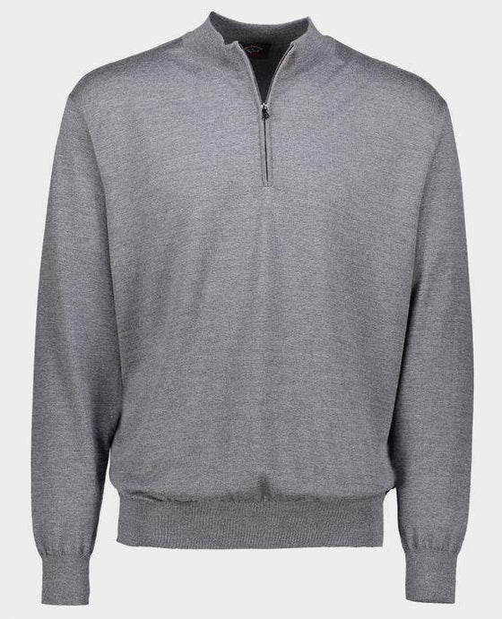 Paul & Shark - Col Zip Summer Wool - LE CAPITAINE D'A BORD