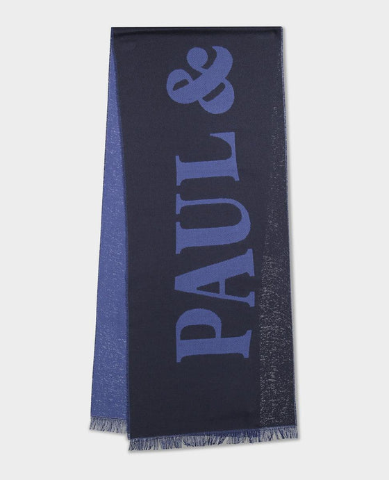 Paul & Shark - Foulard de laine lettré - LE CAPITAINE D'A BORD