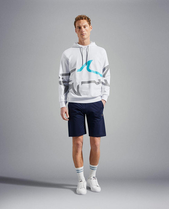 Paul & Shark - Hoody avec requin réflecteur - LE CAPITAINE D'A BORD