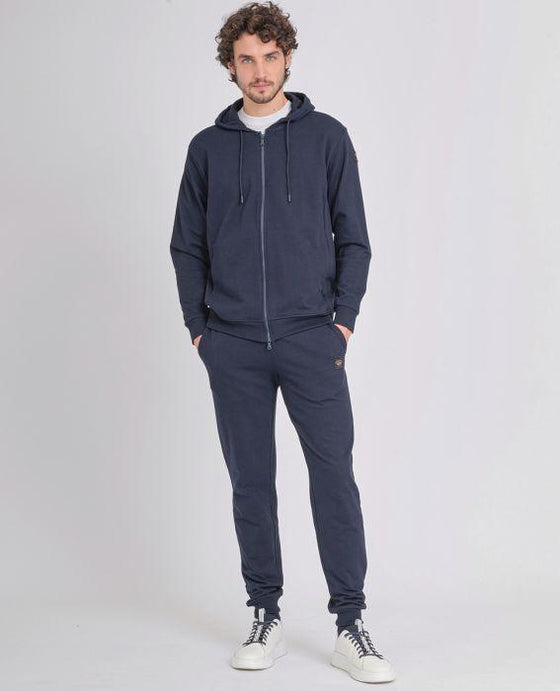 Paul & Shark - Hoody de coton full zip Paul & Shark - LE CAPITAINE D'A BORD