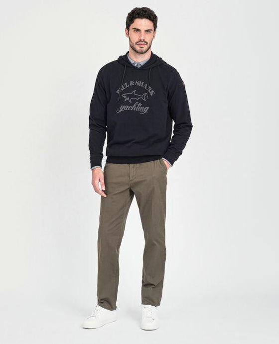 Paul & Shark - Hoody logo Paul & Shark - LE CAPITAINE D'A BORD