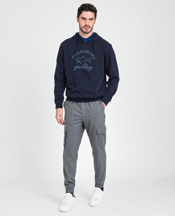 Paul & Shark - Hoody logo Paul & Shark - LE CAPITAINE D'A BORD