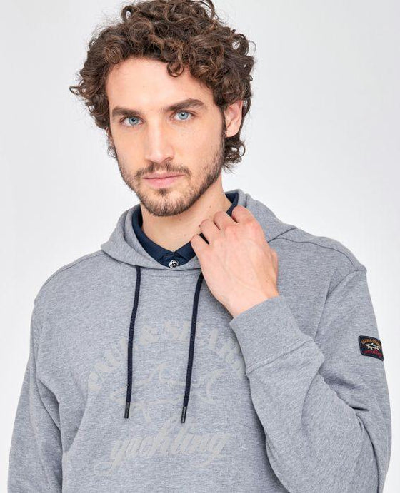 Paul & Shark - Hoody logo Paul & Shark - LE CAPITAINE D'A BORD