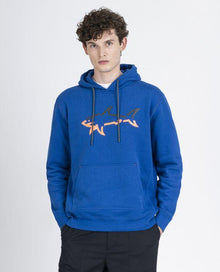  Paul & Shark - Hoody Winter Fleece avec logo requin - LE CAPITAINE D'A BORD
