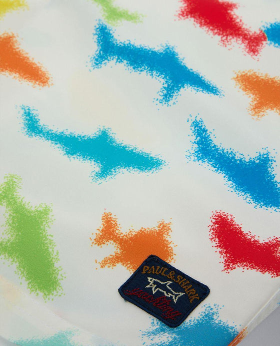 Paul & Shark - Maillot de bain avec imprimé requins - LE CAPITAINE D'A BORD