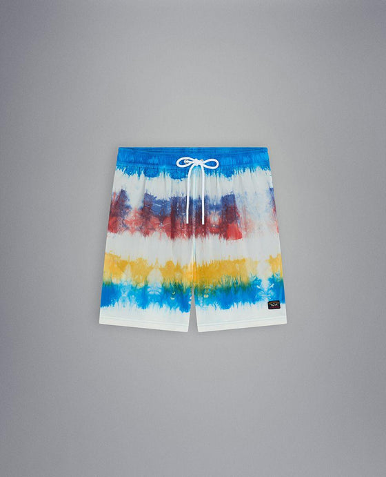 Paul & Shark - Maillot de bain tissu Econyl® teint - LE CAPITAINE D'A BORD