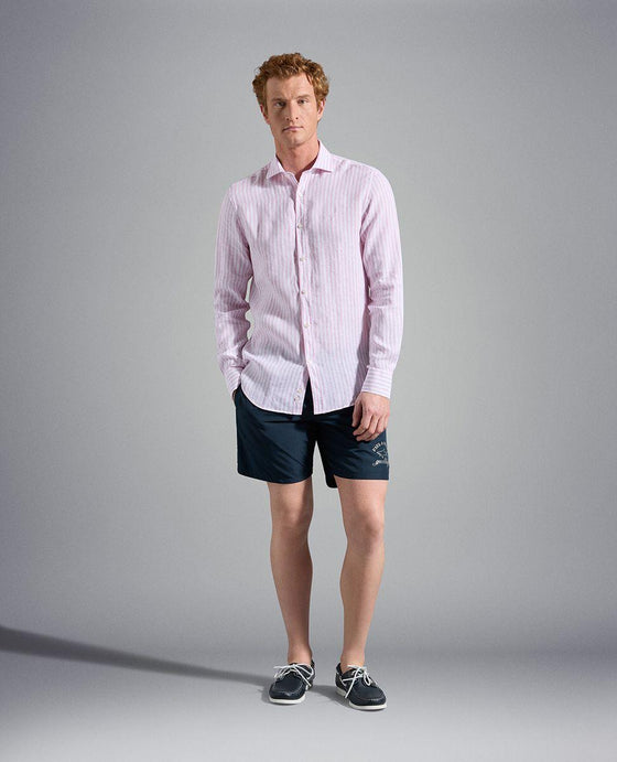 Paul & Shark - Maillot de bain Travel avec logo réflecteur - LE CAPITAINE D'A BORD