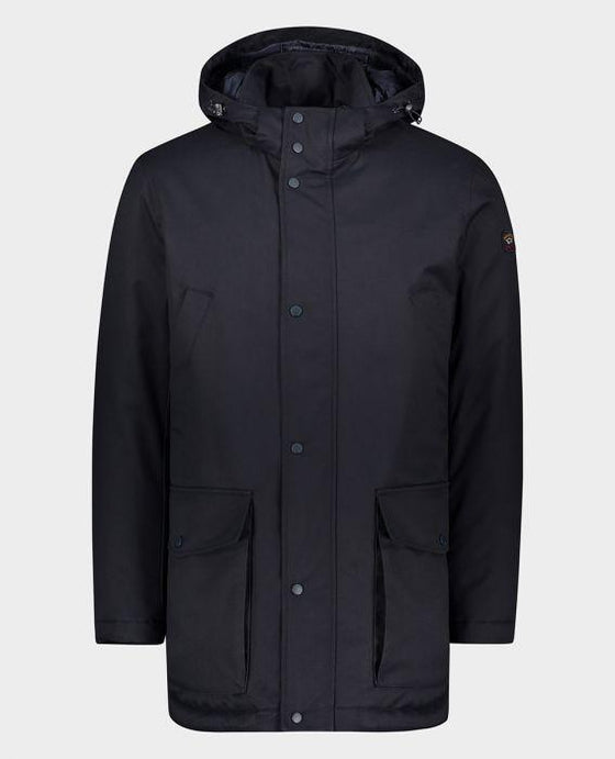Paul & Shark - Manteau de twill doublé Typhoon - LE CAPITAINE D'A BORD