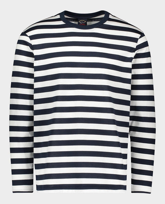 Paul & Shark - Marinière rayée de coton mercerisé - LE CAPITAINE D'A BORD