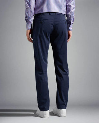 Paul & Shark - Pantalon chino de coton et soie extensible - LE CAPITAINE D'A BORD