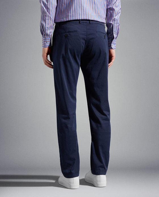 Paul & Shark - Pantalon chino de coton et soie extensible - LE CAPITAINE D'A BORD