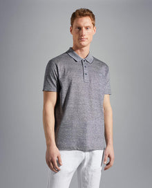  Paul & Shark - Polo manches courtes de lin et coton - LE CAPITAINE D'A BORD