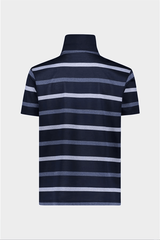Paul & Shark - Polo rayé manches courtes coton piqué - LE CAPITAINE D'A BORD