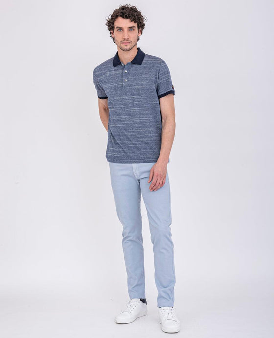 Paul & Shark - Polo rayé manches courtes coton tricot - LE CAPITAINE D'A BORD