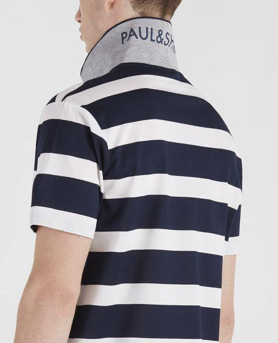 Paul & Shark - Polo rayé manches courtes - LE CAPITAINE D'A BORD