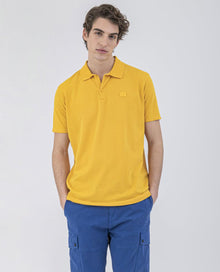  Paul & Shark - Polo uni manches courtes coton délavé - LE CAPITAINE D'A BORD