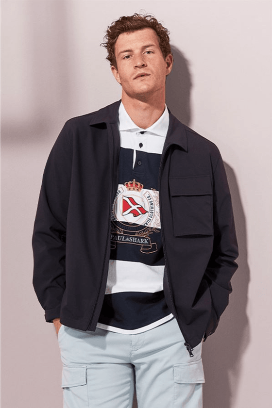 Paul & Shark - Shacket DYNAMIC STRETCH - LE CAPITAINE D'A BORD