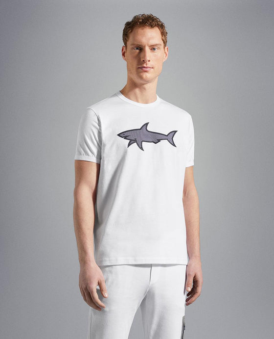 Paul & Shark - T-shirt de coton avec requin - LE CAPITAINE D'A BORD
