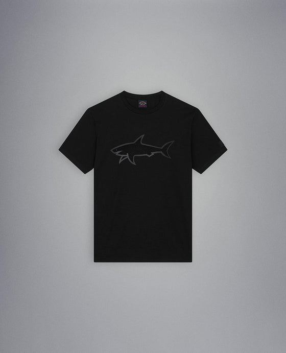 Paul & Shark - T-shirt de coton avec requin - LE CAPITAINE D'A BORD
