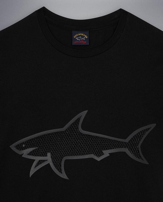 Paul & Shark - T-shirt de coton avec requin - LE CAPITAINE D'A BORD