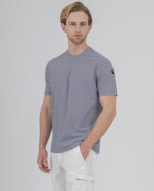  Paul & Shark - T-shirt de coton extensible à rayures - LE CAPITAINE D'A BORD