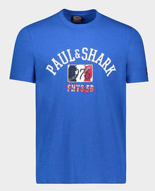  Paul & Shark - T-shirt Logo 1976 Vintage (plusieurs couleurs disponibles) - LE CAPITAINE D'A BORD
