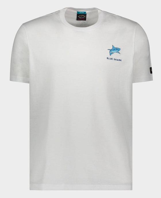 Paul & Shark - T-shirt Logo BLUE SHARK - LE CAPITAINE D'A BORD