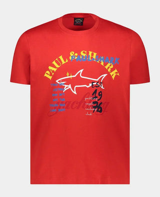 Paul & Shark - T-shirt Logo by Nick Wooster - LE CAPITAINE D'A BORD