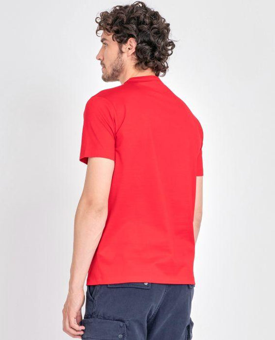 Paul & Shark - T-shirt uni coton mercerisé avec poche - LE CAPITAINE D'A BORD