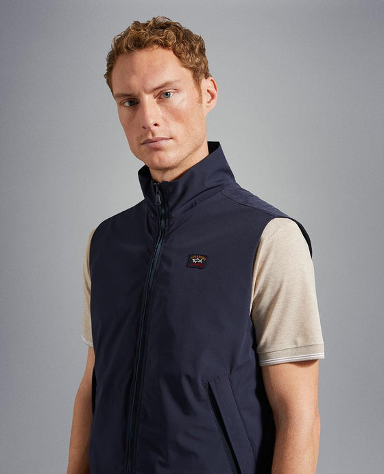 Paul & Shark - Veste sans manches de nylon - (disponible en marine et rouge) - LE CAPITAINE D'A BORD