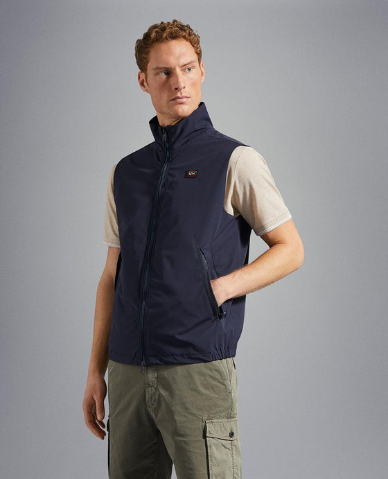 Paul & Shark - Veste sans manches de nylon - (disponible en marine et rouge) - LE CAPITAINE D'A BORD