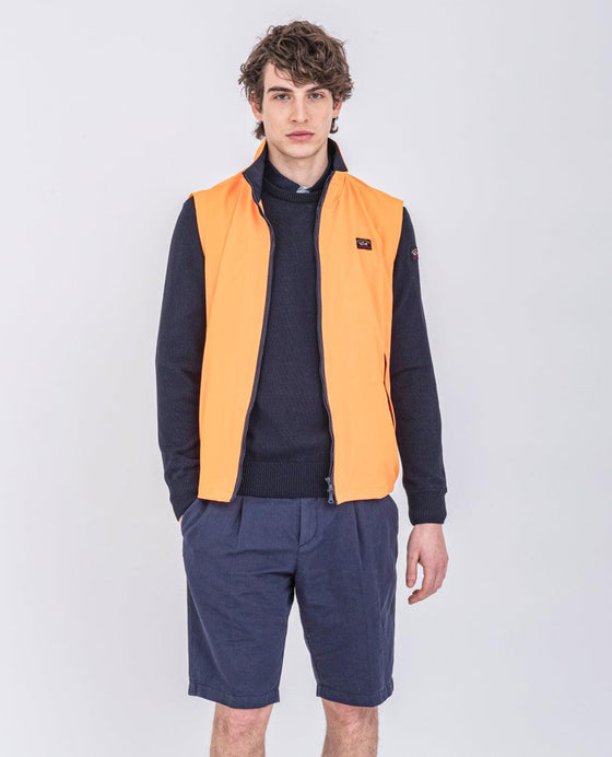 Paul & Shark - Veste sans manches de nylon - (disponible en marine et rouge) - LE CAPITAINE D'A BORD