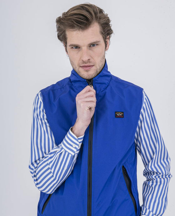 Paul & Shark - Veste sans manches de nylon - (disponible en marine et rouge) - LE CAPITAINE D'A BORD
