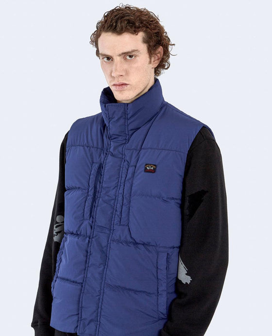 Paul & Shark - Veste sans manches Econyl© doublé duvet - LE CAPITAINE D'A BORD