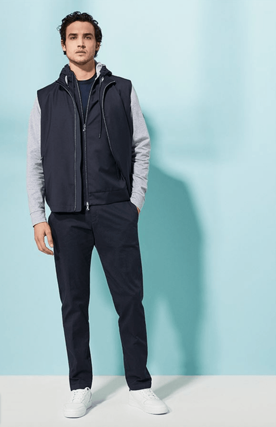 Paul & Shark - Veste sans manches Loro Piana Storm System™ - LE CAPITAINE D'A BORD