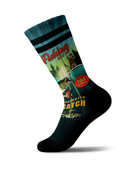 PULLIN - CHAUSSETTES LONGGONEFISHING - LE CAPITAINE D'A BORD