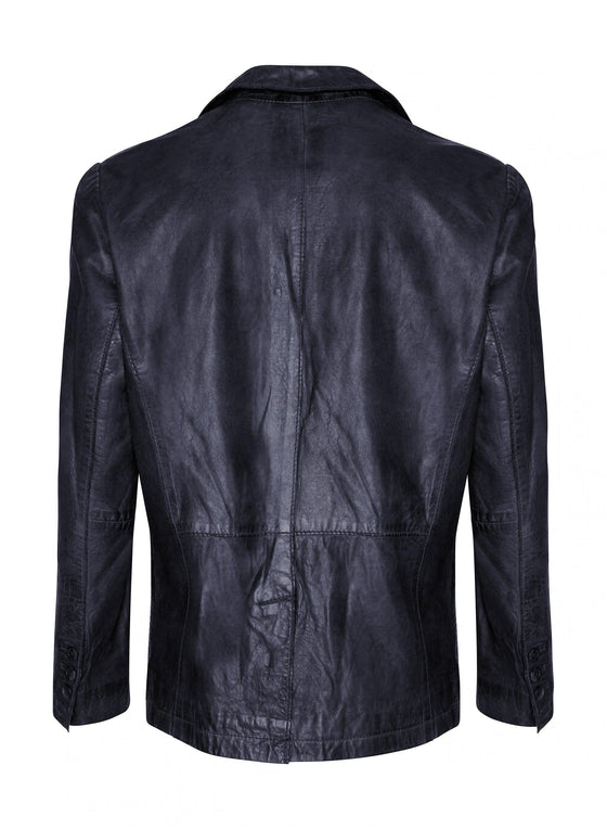 Regency - JOSHUA-N - Leather Blazer - LE CAPITAINE D'A BORD
