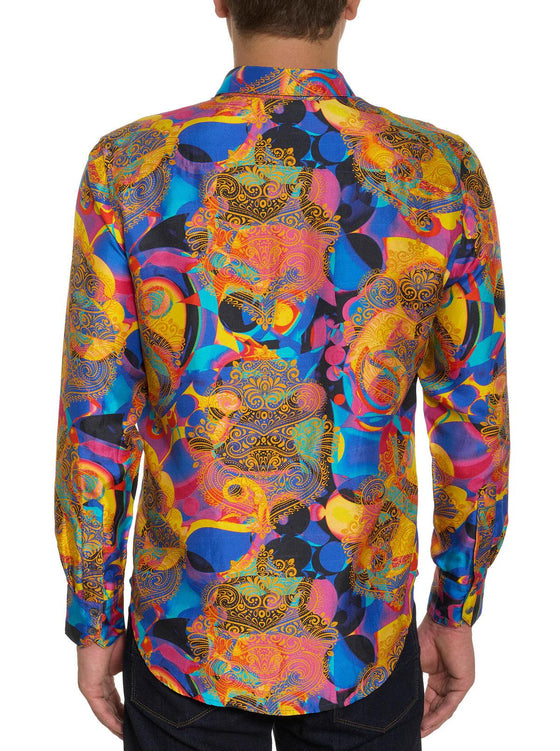 Robert Graham - Chemise de soie Le Clique Édition Limitée - LE CAPITAINE D'A BORD