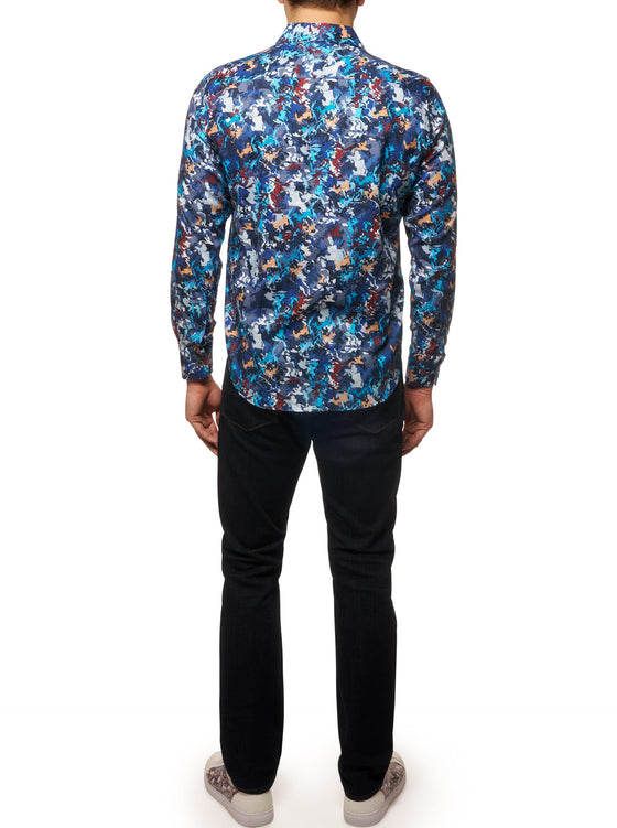 Robert Graham - Chemise Fracture - LE CAPITAINE D'A BORD