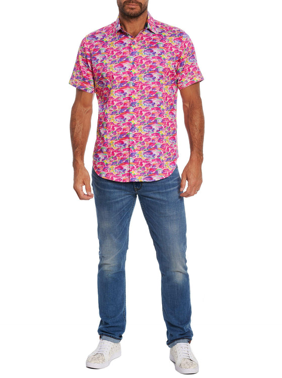 Robert Graham - Chemise manches courtes FISHY BUSINESS - LE CAPITAINE D'A BORD