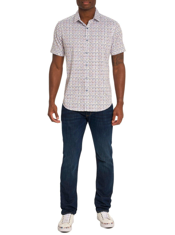 Robert Graham - Chemise manches courtes The Shocker - LE CAPITAINE D'A BORD