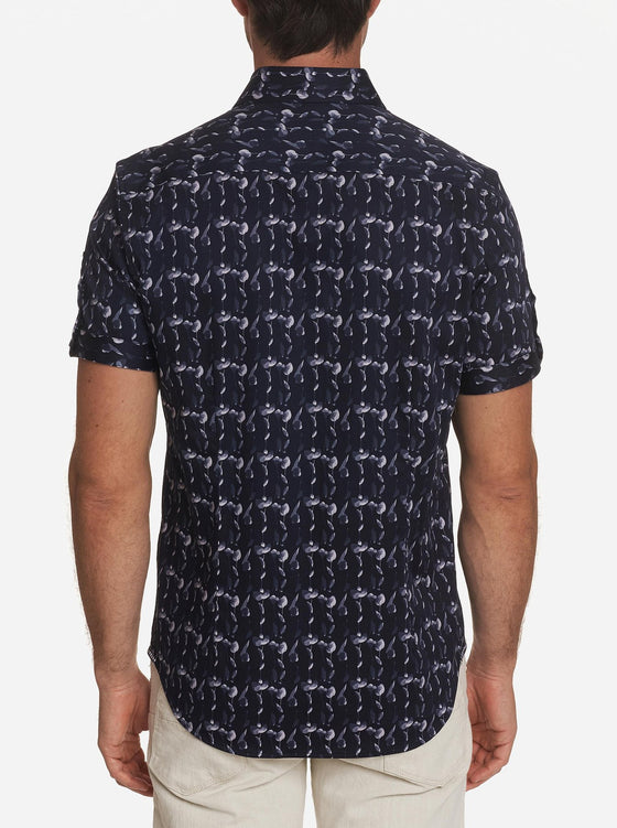 Robert Graham - Chemise manches courtes Tucker - LE CAPITAINE D'A BORD