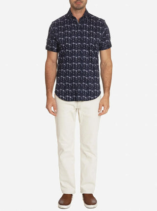 Robert Graham - Chemise manches courtes Tucker - LE CAPITAINE D'A BORD