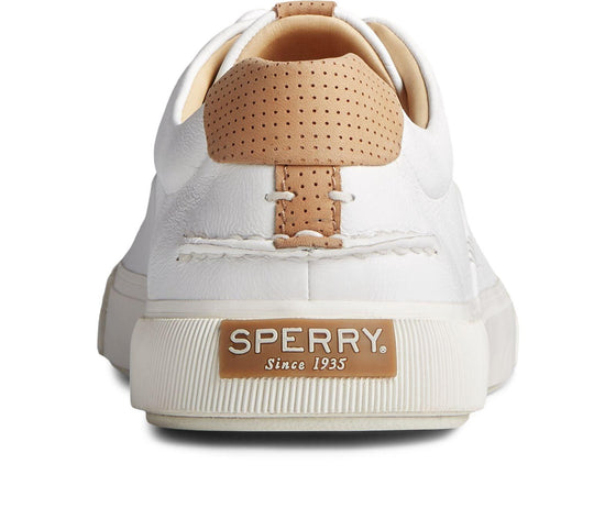 Sperry - Gold Cup™ Striper PLUSHWAVE™ CVO Sneaker - White - LE CAPITAINE D'A BORD