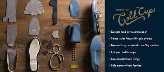 Sperry - Men's Gold ASV 2-Eye Boat Shoe - Amaretto - LE CAPITAINE D'A BORD